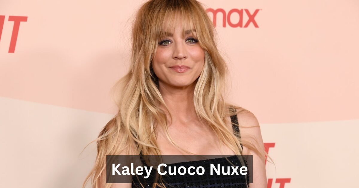 Kaley Cuoco Nuxe