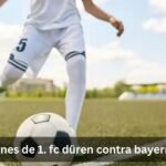 alineaciones de 1. fc düren contra bayern munich