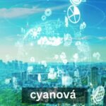 cyanová