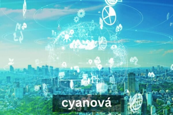 cyanová