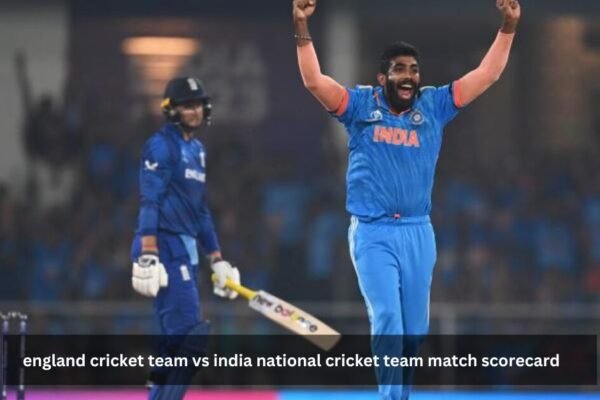 england cricket team vs india national cricket team match scorecard