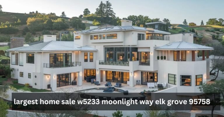 Largest Home Sale W5233 Moonlight Way Elk Grove 95758 Breaks